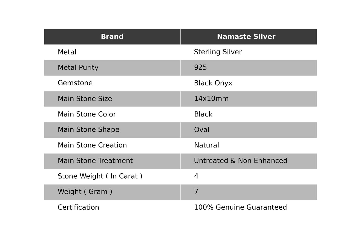 Black Onyx Ring, 925 Sterling Silver Statement Promise Ring, Natural Onyx Gemstone Oval Handmade Boho Jewelry, July Birthstone, Gift for her