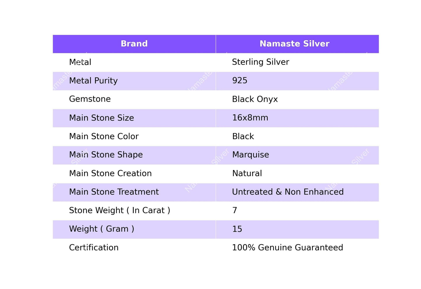 Black Onyx Ring, 925 Sterling Silver Statement Promise Ring, Natural Onyx Marquise Gemstone Handmade Jewelry, July Birthstone, Gift for her