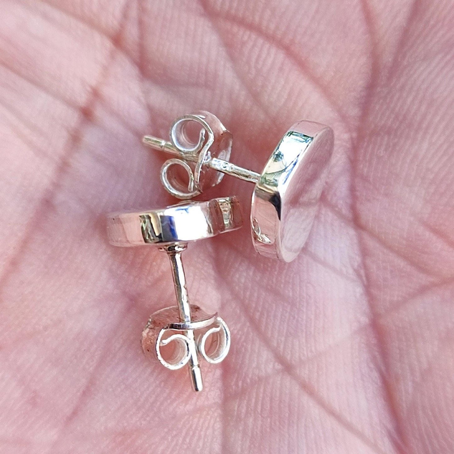 Heart Stud Earrings, 925 Sterling Silver Heart Stud Posts, Tiny Heart Studs, Dainty Heart Studs, Elegant Gift For Her, Minimalist Design