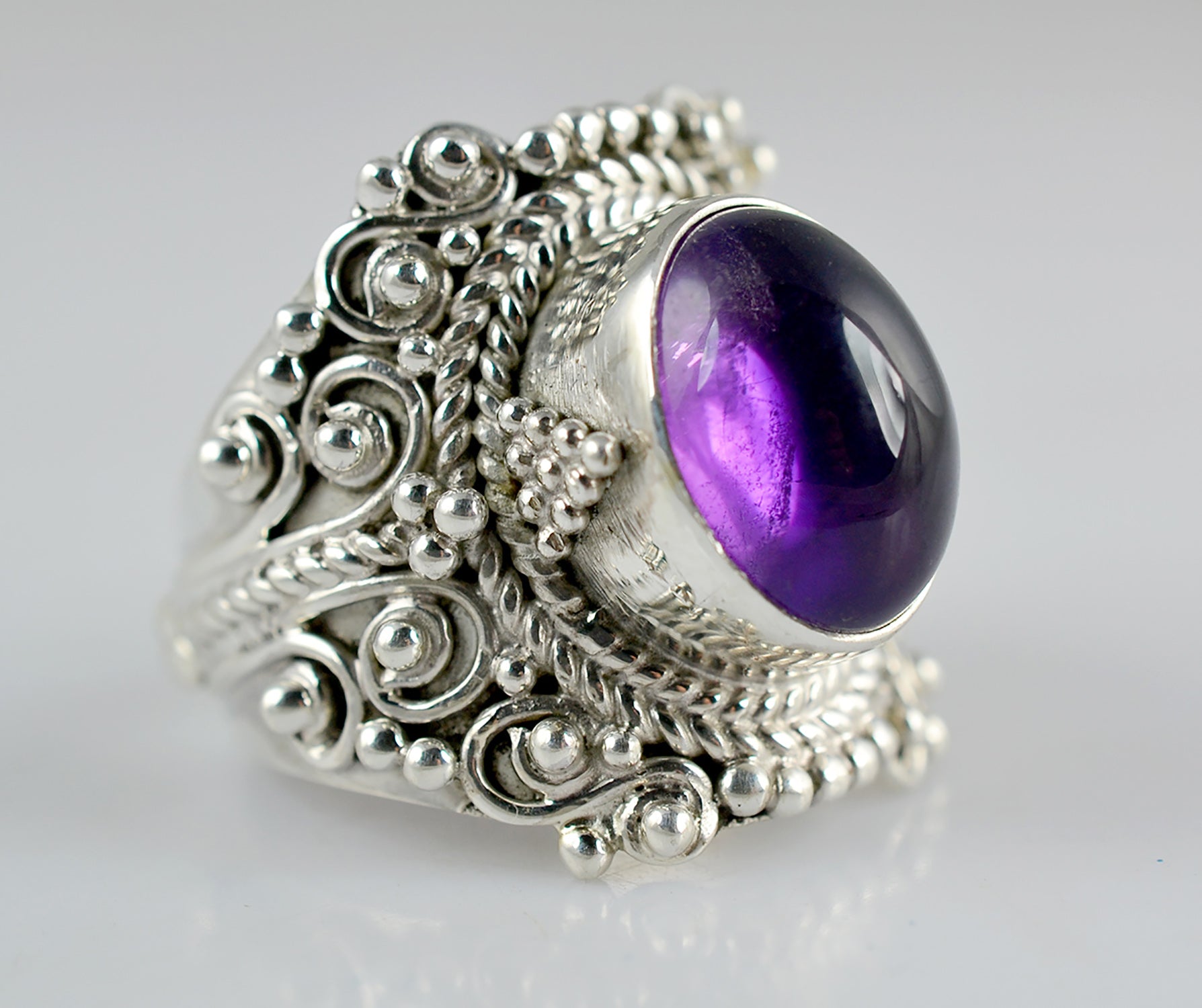 Amethyst Rings – Namaste Silver