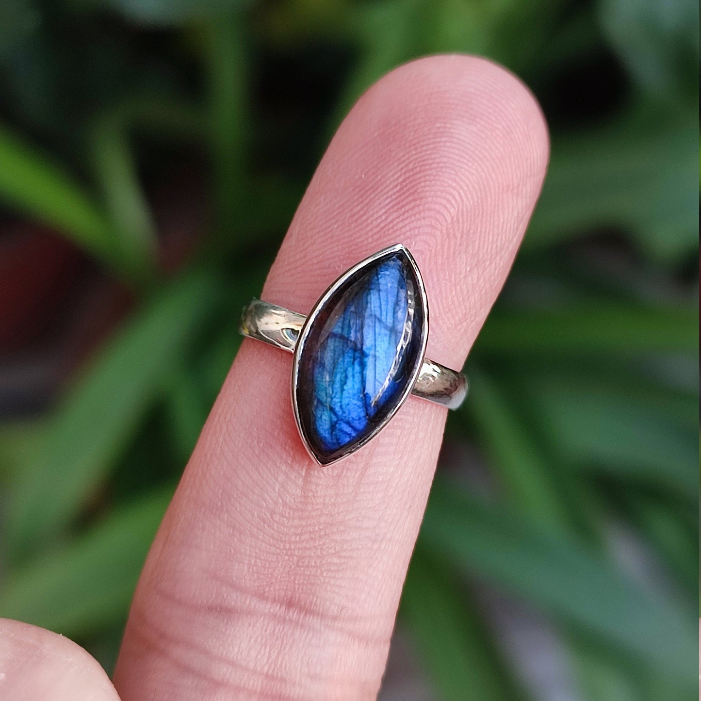Labradorite Ring, 925 Sterling Silver Promise Ring, Natural Labradorite Marquise Gemstone Handmade Jewelry, Unique Birthstone Gift for her